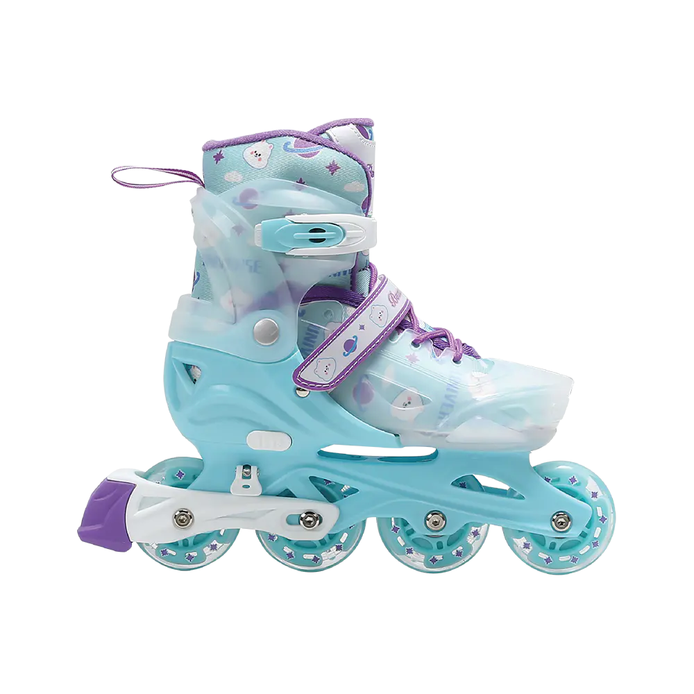 BW-230-3 Skate Inline Roda Led Berkilau