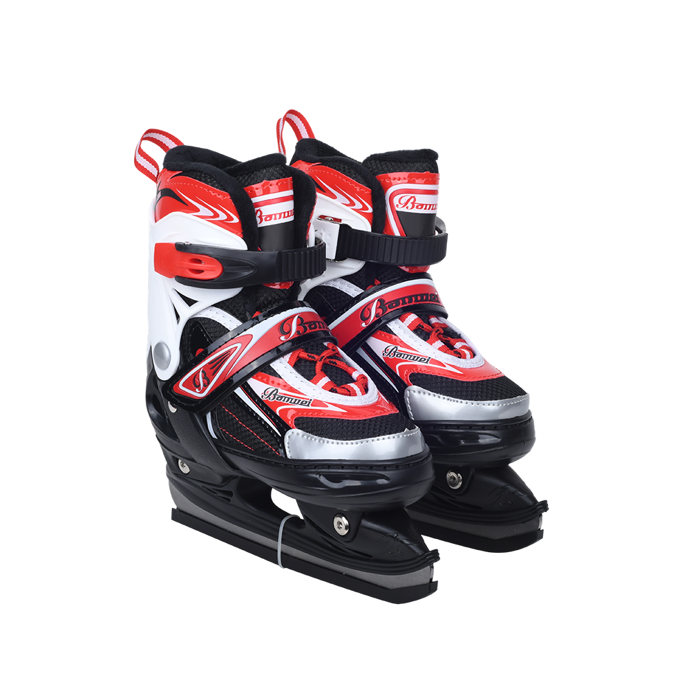 BW-902-2 Sepatu Seluncur Es Semi-Lembut yang Dapat Disesuaikan